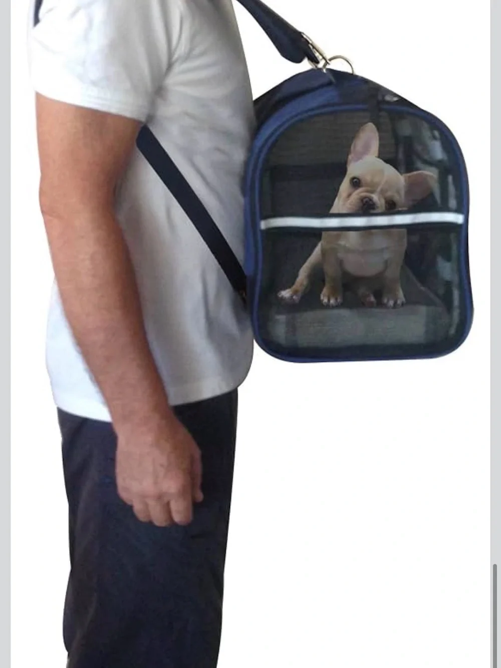 6-in-1 Sturdy Pet Carrier Backpack, Front Pack, Shoulder Bag, Bag Size XS